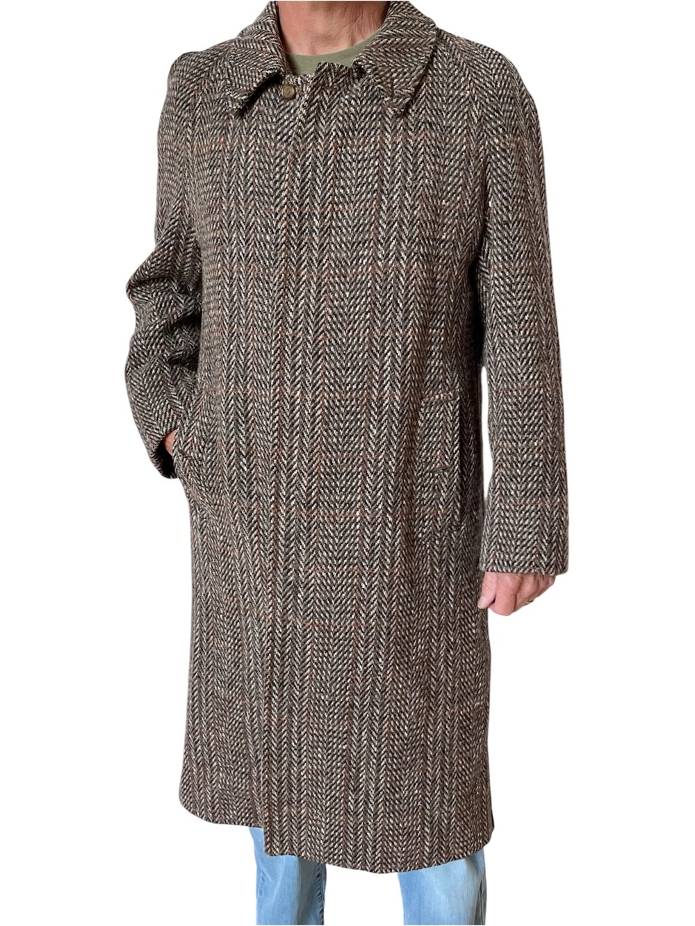 Burberry Prorsum Vintage Irish Tweed Coat